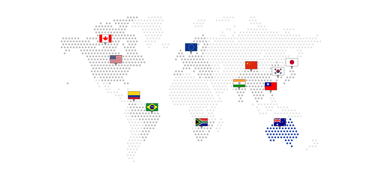 Click to reveal information about the clicked  Australia